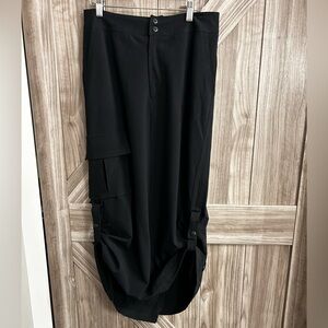 Sympli "Crinkle" Cargo Skirt – Edgy Gorpcore/Grunge Vibe -10